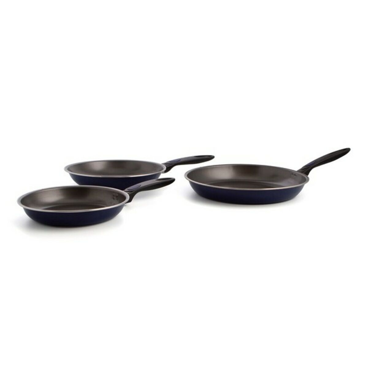 Set tava Quid Nuit Plava Metal (3 pcs)